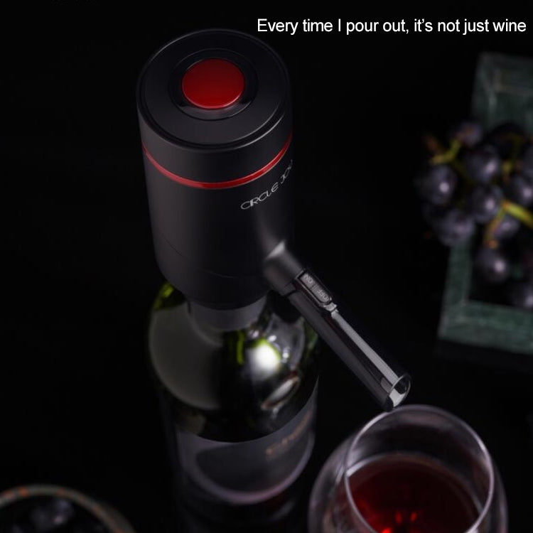 2 in 1 Original Xiaomi Yoiupin Circle Joy Smart USB Charging Electric Wine Dispenser Making Reflect Set - Bottle Stopper by Xiaomi | Online Shopping South Africa | PMC Jewellery | Buy Now Pay Later Mobicred