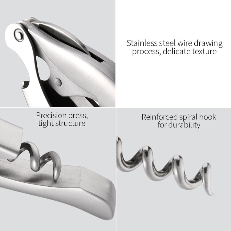 Original Xiaomi Youpin Circle Joy Stainless Steel Wine Corkscrew Bottle Opener - Openers by Xiaomi | Online Shopping South Africa | PMC Jewellery | Buy Now Pay Later Mobicred