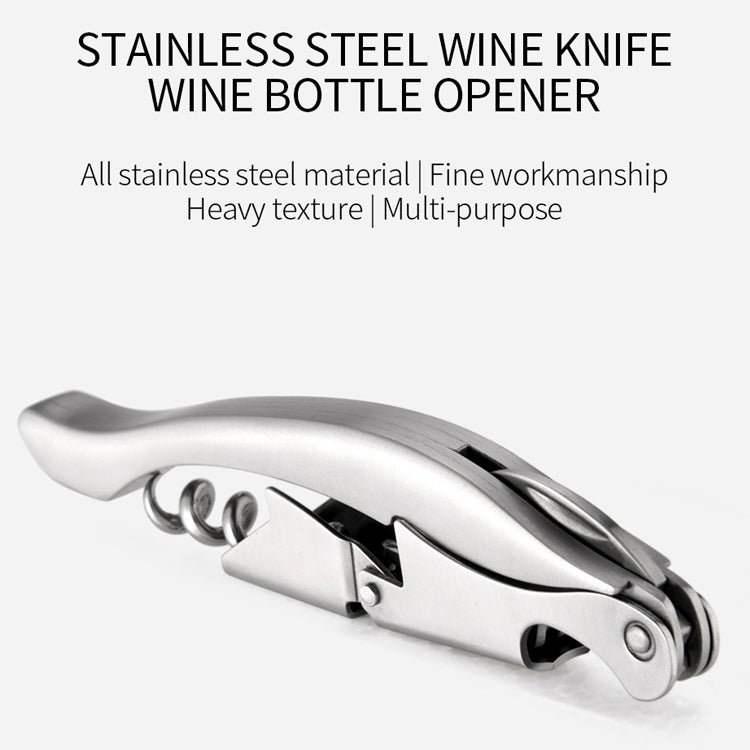 Original Xiaomi Youpin Circle Joy Stainless Steel Wine Corkscrew Bottle Opener - Openers by Xiaomi | Online Shopping South Africa | PMC Jewellery | Buy Now Pay Later Mobicred