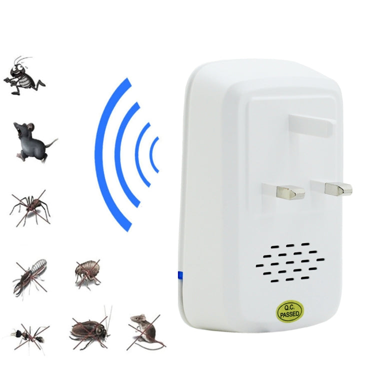 Electronic Ultrasonic Anti Mosquito Rat Insect Pest Repeller with Light, AC 110-220V - Repellents by PMC Jewellery | Online Shopping South Africa | PMC Jewellery | Buy Now Pay Later Mobicred