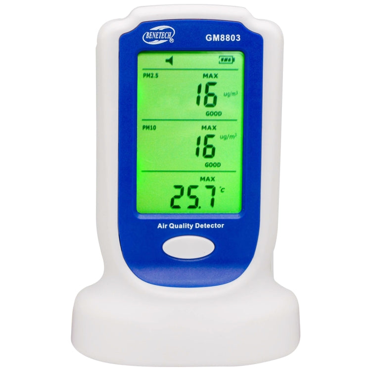 BENETECH GM8803 Home Indoor Air Quality Detector Haze Smog Tester PM2.5 PM10 Gas Analyzers - Air & Water Quality Tester by BENETECH | Online Shopping South Africa | PMC Jewellery | Buy Now Pay Later Mobicred