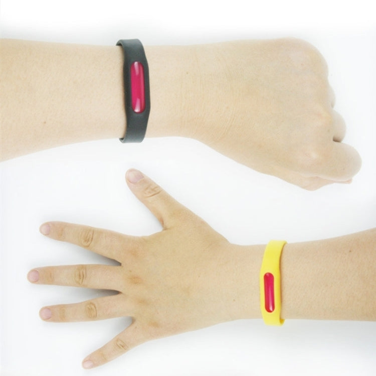 10 PCS Anti-mosquito Silicone Repellent Bracelet Buckle Wristband Bugs Away, Suitable for Children and Adults, Length:23cm, Random Color Delivery - Repellent Wristband by PMC Jewellery | Online Shopping South Africa | PMC Jewellery | Buy Now Pay Later Mobicred