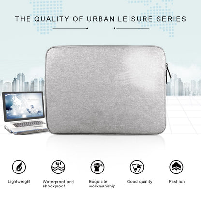 For 15.6 inch and Below Universal Wearable Oxford Cloth Soft Business Inner Package Laptop Tablet Bag(Grey) - 15.6 - 17 inch by PMC Jewellery | Online Shopping South Africa | PMC Jewellery | Buy Now Pay Later Mobicred