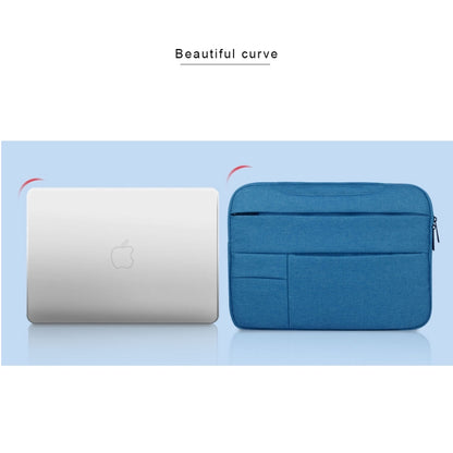 Universal Multiple Pockets Wearable Oxford Cloth Soft Portable Leisurely Handle Laptop Tablet Bag, For 13.3 inch and Below Macbook, Samsung, Lenovo, Sony, DELL Alienware, CHUWI, ASUS, HP (Blue) - 13.3 inch by PMC Jewellery | Online Shopping South Africa | PMC Jewellery | Buy Now Pay Later Mobicred