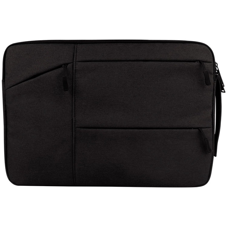 Universal Multiple Pockets Wearable Oxford Cloth Soft Portable Simple Business Laptop Tablet Bag, For 12 inch and Below Macbook, Samsung, Lenovo, Sony, DELL Alienware, CHUWI, ASUS, HP(Black) - 12.1 inch by PMC Jewellery | Online Shopping South Africa | PMC Jewellery | Buy Now Pay Later Mobicred