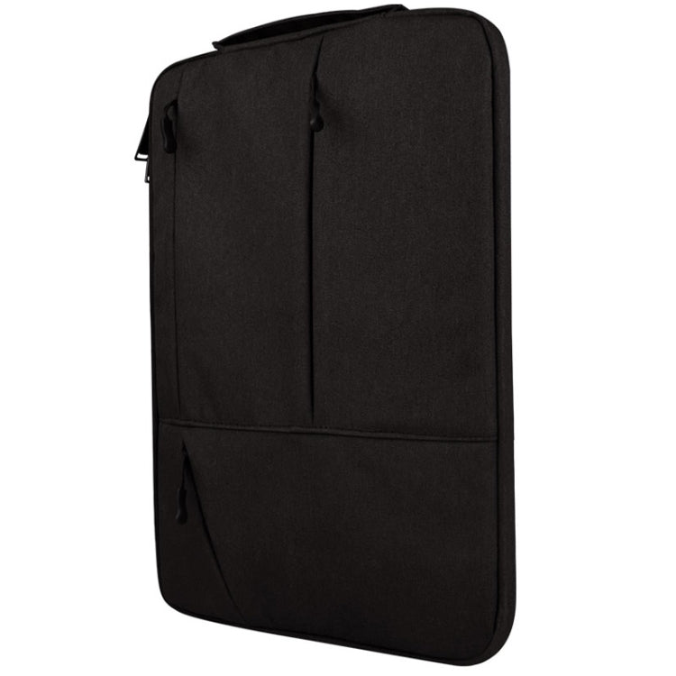 Universal Multiple Pockets Wearable Oxford Cloth Soft Portable Simple Business Laptop Tablet Bag, For 12 inch and Below Macbook, Samsung, Lenovo, Sony, DELL Alienware, CHUWI, ASUS, HP(Black) - 12.1 inch by PMC Jewellery | Online Shopping South Africa | PMC Jewellery | Buy Now Pay Later Mobicred