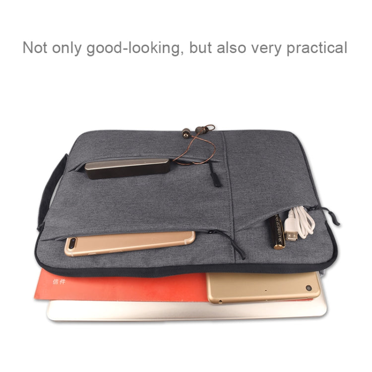 Universal Multiple Pockets Wearable Oxford Cloth Soft Portable Simple Business Laptop Tablet Bag, For 13.3 inch and Below Macbook, Samsung, Lenovo, Sony, DELL Alienware, CHUWI, ASUS, HP (Pink) - 13.3 inch by PMC Jewellery | Online Shopping South Africa | PMC Jewellery | Buy Now Pay Later Mobicred