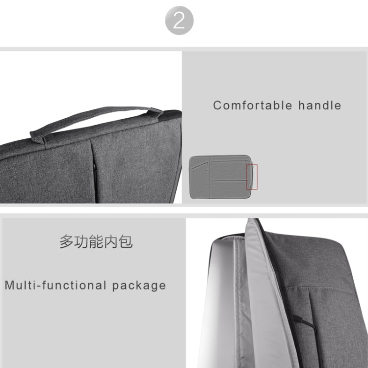 Universal Multiple Pockets Wearable Oxford Cloth Soft Portable Simple Business Laptop Tablet Bag, For 15.6 inch and Below Macbook, Samsung, Lenovo, Sony, DELL Alienware, CHUWI, ASUS, HP (Pink) - 15.6 - 17 inch by PMC Jewellery | Online Shopping South Africa | PMC Jewellery | Buy Now Pay Later Mobicred