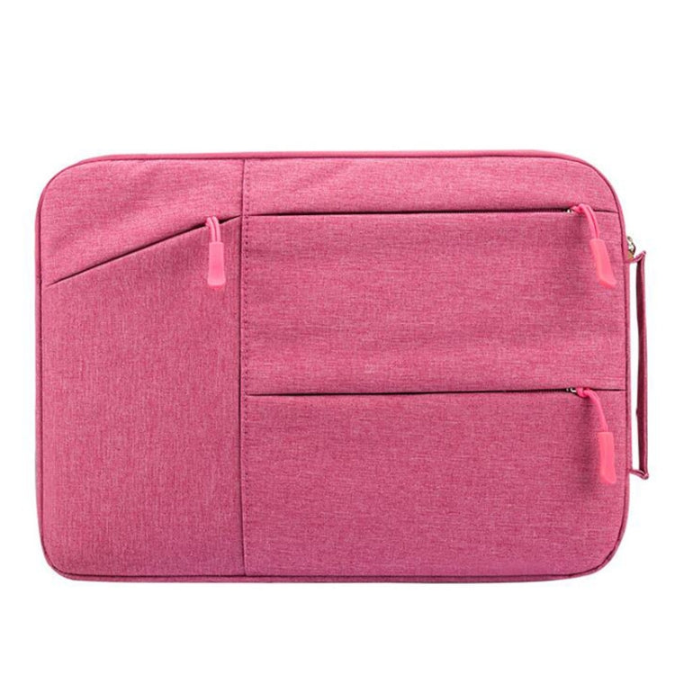 Universal Multiple Pockets Wearable Oxford Cloth Soft Portable Simple Business Laptop Tablet Bag, For 15.6 inch and Below Macbook, Samsung, Lenovo, Sony, DELL Alienware, CHUWI, ASUS, HP (Magenta) - 15.6 - 17 inch by PMC Jewellery | Online Shopping South Africa | PMC Jewellery | Buy Now Pay Later Mobicred