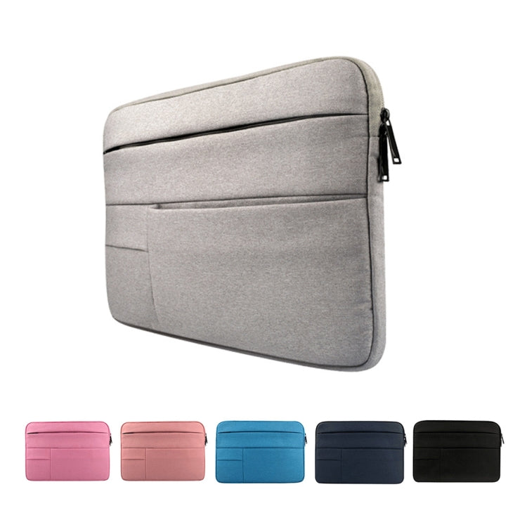 Universal Multiple Pockets Wearable Oxford Cloth Soft Portable Leisurely Laptop Tablet Bag, For 12 inch and Below Macbook, Samsung, Lenovo, Sony, DELL Alienware, CHUWI, ASUS, HP (Black) - 12.1 inch by PMC Jewellery | Online Shopping South Africa | PMC Jewellery | Buy Now Pay Later Mobicred