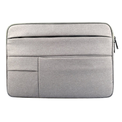 Universal Multiple Pockets Wearable Oxford Cloth Soft Portable Leisurely Laptop Tablet Bag, For 13.3 inch and Below Macbook, Samsung, Lenovo, Sony, DELL Alienware, CHUWI, ASUS, HP (Grey) - 13.3 inch by PMC Jewellery | Online Shopping South Africa | PMC Jewellery | Buy Now Pay Later Mobicred