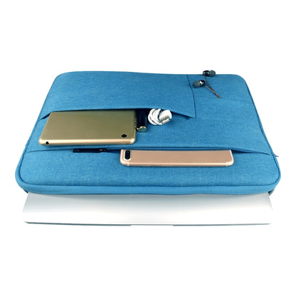 Universal Multiple Pockets Wearable Oxford Cloth Soft Portable Leisurely Laptop Tablet Bag, For 13.3 inch and Below Macbook, Samsung, Lenovo, Sony, DELL Alienware, CHUWI, ASUS, HP (Blue) - 13.3 inch by PMC Jewellery | Online Shopping South Africa | PMC Jewellery | Buy Now Pay Later Mobicred