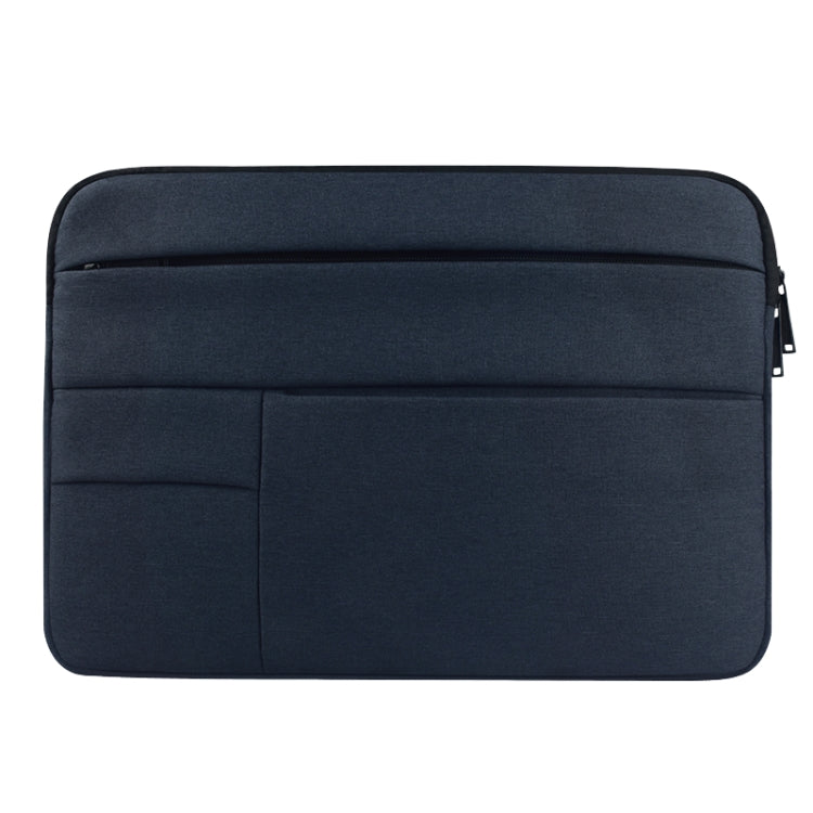 Universal Multiple Pockets Wearable Oxford Cloth Soft Portable Leisurely Laptop Tablet Bag, For 15.6 inch and Below Macbook, Samsung, Lenovo, Sony, DELL Alienware, CHUWI, ASUS, HP (navy) - 15.6 - 17 inch by PMC Jewellery | Online Shopping South Africa | PMC Jewellery | Buy Now Pay Later Mobicred