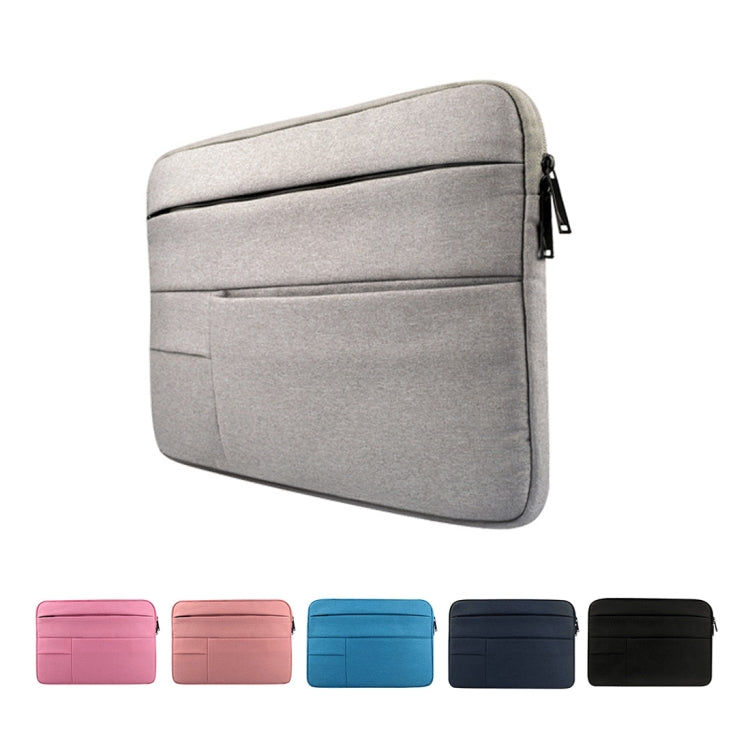 Universal Multiple Pockets Wearable Oxford Cloth Soft Portable Leisurely Laptop Tablet Bag, For 15.6 inch and Below Macbook, Samsung, Lenovo, Sony, DELL Alienware, CHUWI, ASUS, HP (Pink) - 15.6 - 17 inch by PMC Jewellery | Online Shopping South Africa | PMC Jewellery | Buy Now Pay Later Mobicred