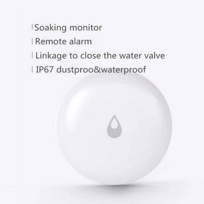 Original Xiaomi Youpin Aqara Water Immersing Sensor Flood Water Leak Detector for Home Remote Alarm Security Soaking Sensor, with the Xiaomi Multifunctional Gateway Use (CA1001)(White) - Water Leakage Alarm by Xiaomi | Online Shopping South Africa | PMC Jewellery