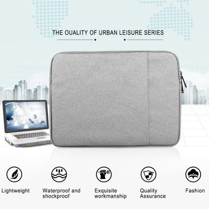 Universal Wearable Business Inner Package Laptop Tablet Bag, 12 inch and Below Macbook, Samsung, for Lenovo, Sony, DELL Alienware, CHUWI, ASUS, HP(Grey) - 12.1 inch by PMC Jewellery | Online Shopping South Africa | PMC Jewellery | Buy Now Pay Later Mobicred