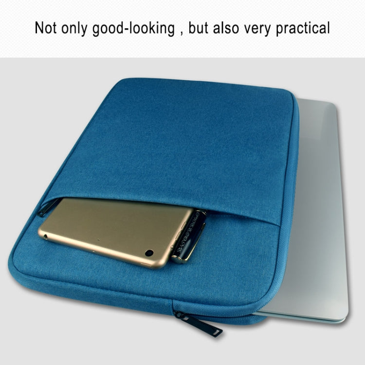 Universal Wearable Business Inner Package Laptop Tablet Bag, 14.0 inch and Below Macbook, Samsung, for Lenovo, Sony, DELL Alienware, CHUWI, ASUS, HP(Grey) - 14.1 inch by PMC Jewellery | Online Shopping South Africa | PMC Jewellery | Buy Now Pay Later Mobicred
