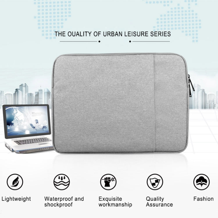 Universal Wearable Business Inner Package Laptop Tablet Bag, 15.6 inch and Below Macbook, Samsung, for Lenovo, Sony, DELL Alienware, CHUWI, ASUS, HP(Grey) - 15.6 - 17 inch by PMC Jewellery | Online Shopping South Africa | PMC Jewellery | Buy Now Pay Later Mobicred