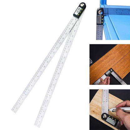 Digital Display Angle Finder Meter Protractor Goniometer Ruler, Measure Range: 500mm - Measuring Tools by PMC Jewellery | Online Shopping South Africa | PMC Jewellery | Buy Now Pay Later Mobicred