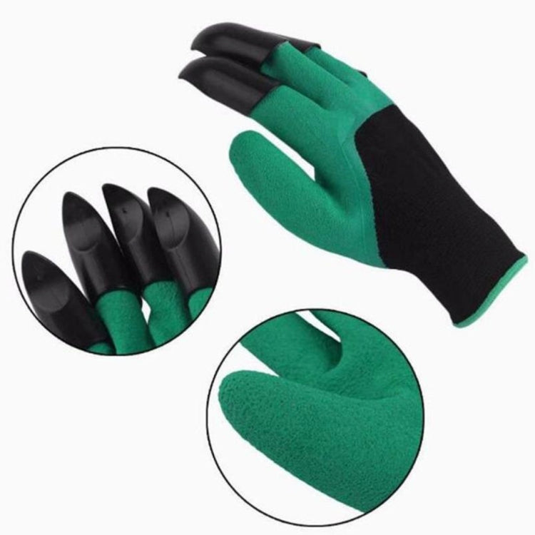 A Pair Latex Gloves ABS Gloves for Digging and Planting,The Right One with Claws - Garden Hand Tools by PMC Jewellery | Online Shopping South Africa | PMC Jewellery