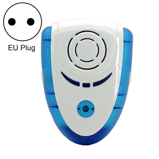 6W Electronic Ultrasonic Electromagnetic Wave Anti Mosquito Rat Insect Pest Repeller with Light, EU Plug, AC 90-240V, Random Color Delivery (Blue) - Repellents by PMC Jewellery | Online Shopping South Africa | PMC Jewellery | Buy Now Pay Later Mobicred