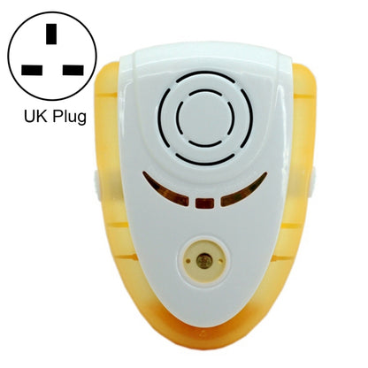 6W Electronic Ultrasonic Electromagnetic Wave Anti Mosquito Rat Insect Pest Repeller with Light, UK Plug, AC 90-240V, Random Color Delivery (Yellow) - Repellents by PMC Jewellery | Online Shopping South Africa | PMC Jewellery | Buy Now Pay Later Mobicred