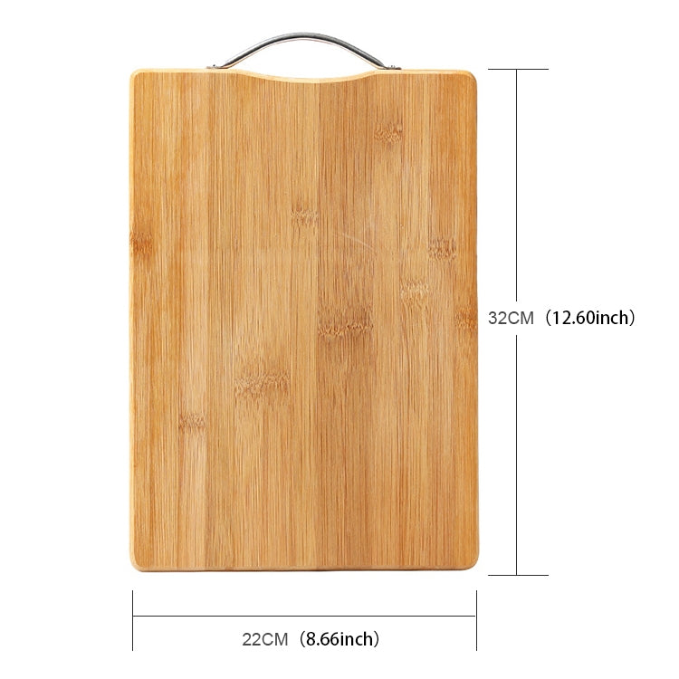 Kitchen Rectangular Bamboo Chopping Block Thickening Cutting Board,  Size: 32cm x 22cm - Cutting Boards by PMC Jewellery | Online Shopping South Africa | PMC Jewellery | Buy Now Pay Later Mobicred