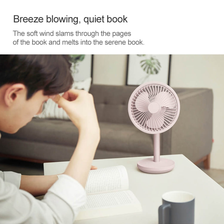 Original Xiaomi Youpin SOLOVE USB Charging Desktop Electric Fan Dormitory Office Mini Fan, with 3 Speed Control(White) - Electric Fans by Xiaomi | Online Shopping South Africa | PMC Jewellery | Buy Now Pay Later Mobicred