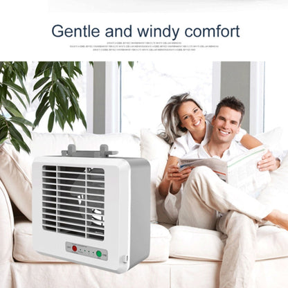 Portable Mini Silent Household Energy Saving Desktop Air Conditioner Fan Electric Air Cooler(White) - Electric Fans by PMC Jewellery | Online Shopping South Africa | PMC Jewellery