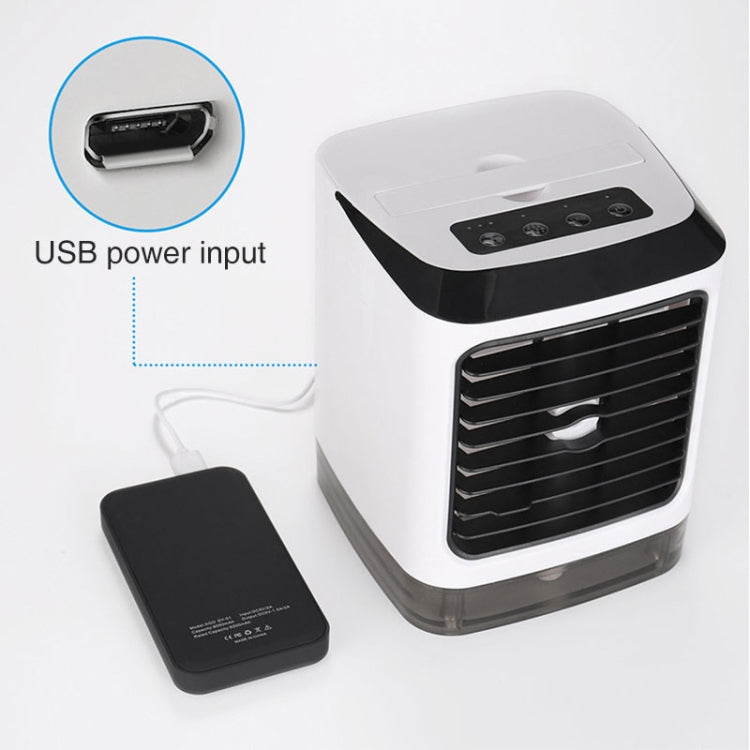 Mini Desktop Cooling Fan Humidifier Air Conditioning Fan Moisturizing Spray Fan(White) - Electric Fans by PMC Jewellery | Online Shopping South Africa | PMC Jewellery | Buy Now Pay Later Mobicred