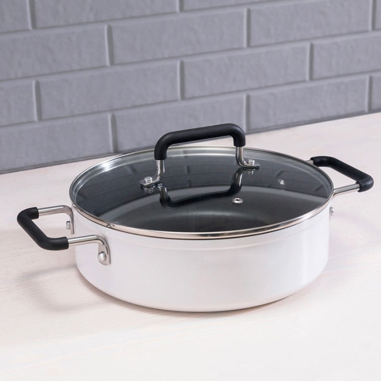 Original Xiaomi Mijia ZWZ 4L Food Grade Non-stick Stockpot, Compatible with Mijia Induction Cooker (HC9071)(White) - Soup & Stock Pots by Xiaomi | Online Shopping South Africa | PMC Jewellery | Buy Now Pay Later Mobicred