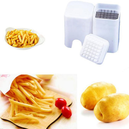 Kitchen Gadget Multi-function Potato Slicer(White) - Cutter & Peeler by PMC Jewellery | Online Shopping South Africa | PMC Jewellery | Buy Now Pay Later Mobicred