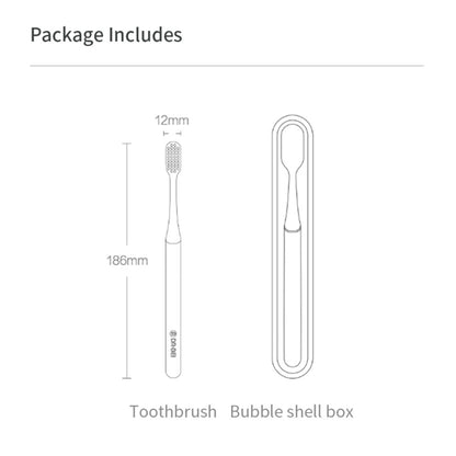 Original Xiaomi Youpin DR·BEI Oral Health Care Soft Superfine Toothbrush(White) - Toothbrushes by Xiaomi | Online Shopping South Africa | PMC Jewellery | Buy Now Pay Later Mobicred