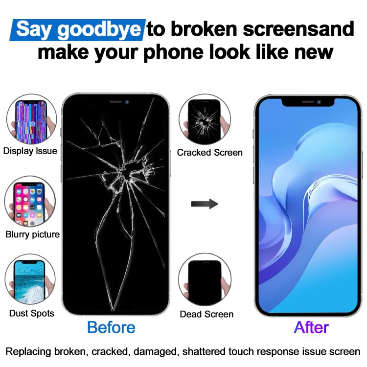 JK Hard OLED Screen For iPhone 12 - LCD Related Parts by JK | Online Shopping South Africa | PMC Jewellery | Buy Now Pay Later Mobicred