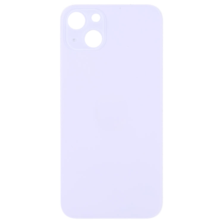 Easy Replacement Big Camera Hole Glass Back Battery Cover for iPhone 14(Purple) - Back Cover by PMC Jewellery | Online Shopping South Africa | PMC Jewellery