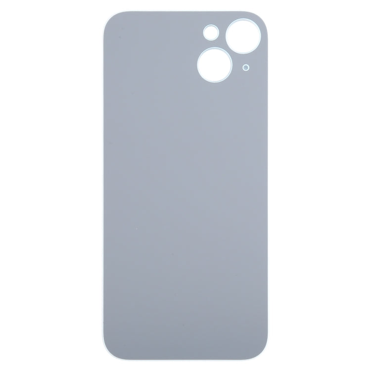 For iPhone 15 Plus Easy Replacement Big Camera Hole Glass Back Battery Cover(Blue) - Back Cover by PMC Jewellery | Online Shopping South Africa | PMC Jewellery