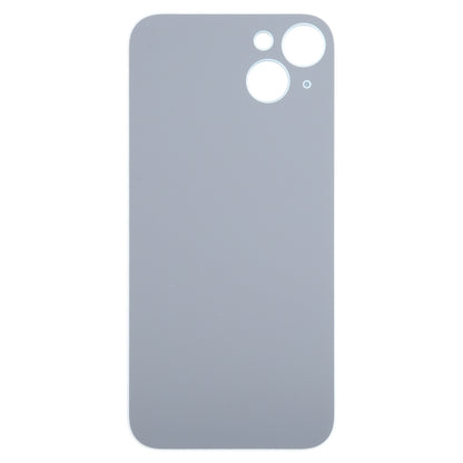 For iPhone 15 Plus Easy Replacement Big Camera Hole Glass Back Battery Cover(Blue) - Back Cover by PMC Jewellery | Online Shopping South Africa | PMC Jewellery