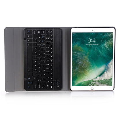 A09 Bluetooth 3.0 Ultra-thin ABS Detachable Bluetooth Keyboard Leather Tablet Case for iPad Air / Pro 10.5 inch (2019), with Holder (Dark Blue) - For iPad Pro by PMC Jewellery | Online Shopping South Africa | PMC Jewellery | Buy Now Pay Later Mobicred