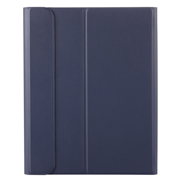 A11B Bluetooth 3.0 Ultra-thin ABS Detachable Bluetooth Keyboard Leather Tablet Case for iPad Pro 11 inch （2018）, with Pen Slot & Holder (Dark Blue) - For iPad Pro by PMC Jewellery | Online Shopping South Africa | PMC Jewellery | Buy Now Pay Later Mobicred