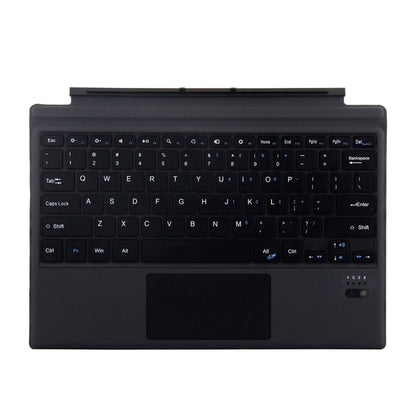 1089A Magnetic Charging Bluetooth V3.0 Keyboard + Microfiber Leather Tablet Case for Microsoft Surface Pro 3 / 4 / 5 / 6(Black) - Others Keyboard by PMC Jewellery | Online Shopping South Africa | PMC Jewellery