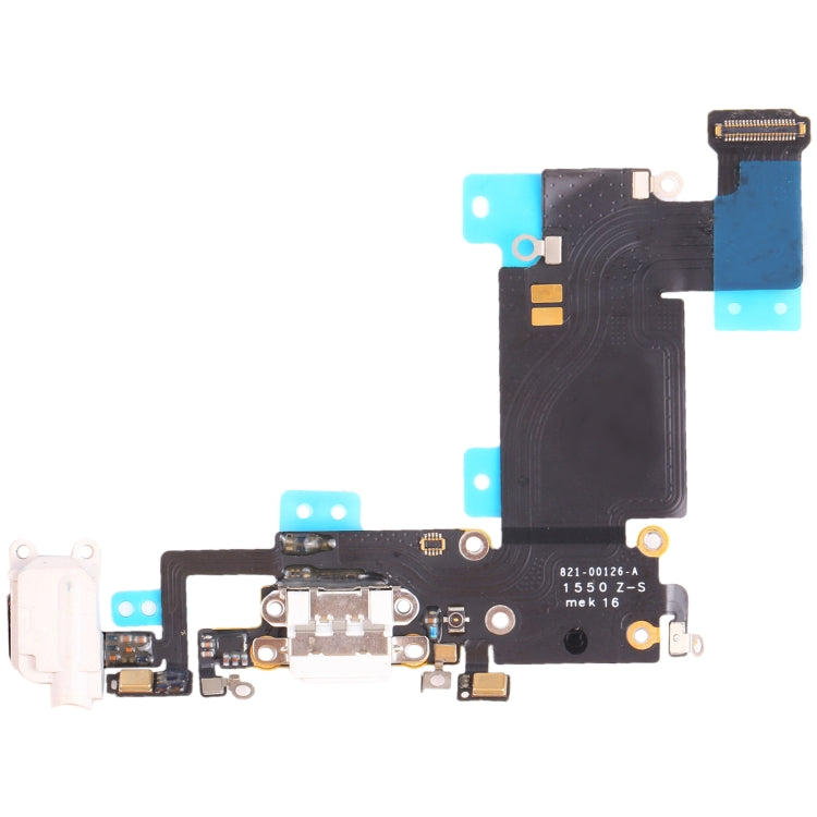 Original Charging Port Flex Cable for iPhone 6s Plus(White) - iPhone 6S/6S Plus Parts by PMC Jewellery | Online Shopping South Africa | PMC Jewellery | Buy Now Pay Later Mobicred