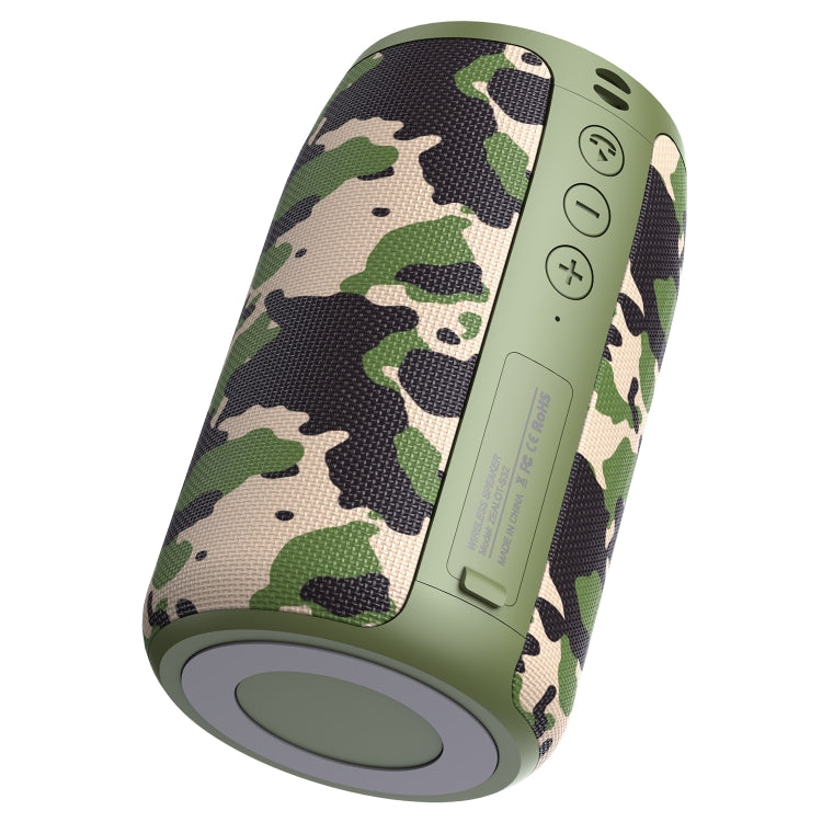 ZEALOT S32 5W HiFi Bass Wireless Bluetooth Speaker, Support Hands-free / USB / AUX (Camouflage) - Desktop Speaker by ZEALOT | Online Shopping South Africa | PMC Jewellery | Buy Now Pay Later Mobicred