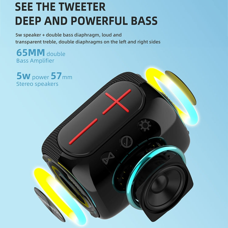 HOPESTAR P32mini TWS Waterproof Wireless Bluetooth Speaker (Black) - Waterproof Speaker by HOPESTAR | Online Shopping South Africa | PMC Jewellery | Buy Now Pay Later Mobicred