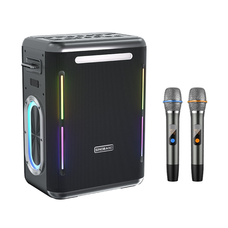 XDOBO SINOBAND Party 1981 300W Outdoor Portable TWS Bluetooth Speaker with LED Colorful Light - Desktop Speaker by XDOBO | Online Shopping South Africa | PMC Jewellery | Buy Now Pay Later Mobicred