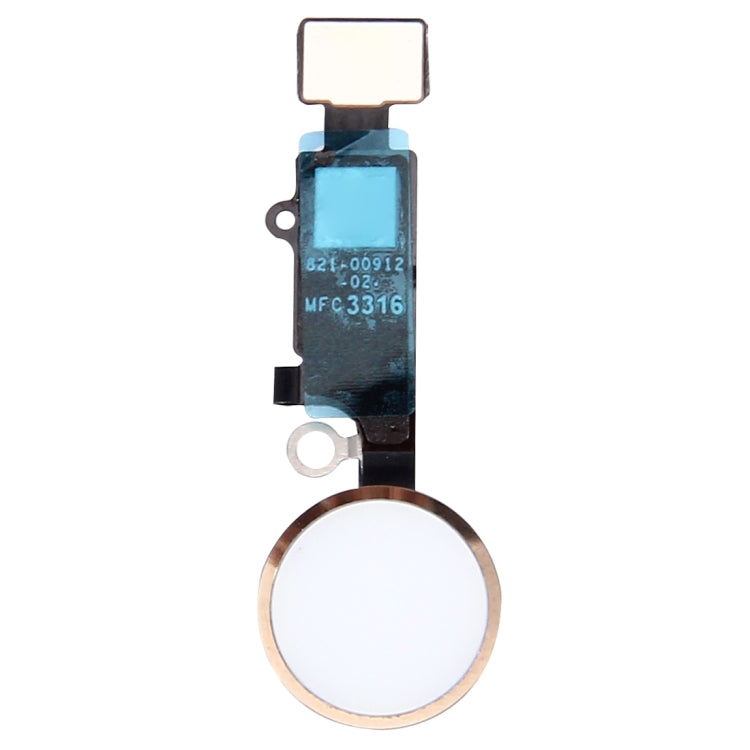 Home Button for iPhone 7 Plus , Not Supporting Fingerprint Identification and Return Function(Gold) - Flex Cable by PMC Jewellery | Online Shopping South Africa | PMC Jewellery | Buy Now Pay Later Mobicred