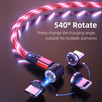 2.4A USB to 8 Pin 540 Degree Bendable Streamer Magnetic Data Cable, Cable Length: 1m(Colour) - Charging Cable & Head by PMC Jewellery | Online Shopping South Africa | PMC Jewellery | Buy Now Pay Later Mobicred