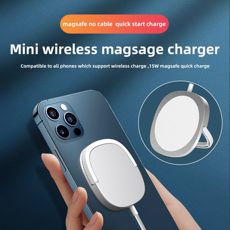 Y3 15W Ultra-thin MagSafe Magnetic Wireless Charger (Black) - Wireless Charger by PMC Jewellery | Online Shopping South Africa | PMC Jewellery | Buy Now Pay Later Mobicred