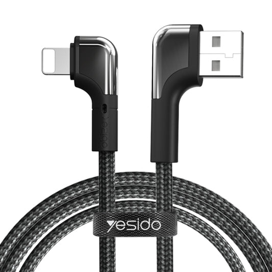 Yesido CA80 2.4A Elbow USB to 8 Pin Charging Cable, Length: 1.2m - Normal Style Cable by Yesido | Online Shopping South Africa | PMC Jewellery | Buy Now Pay Later Mobicred