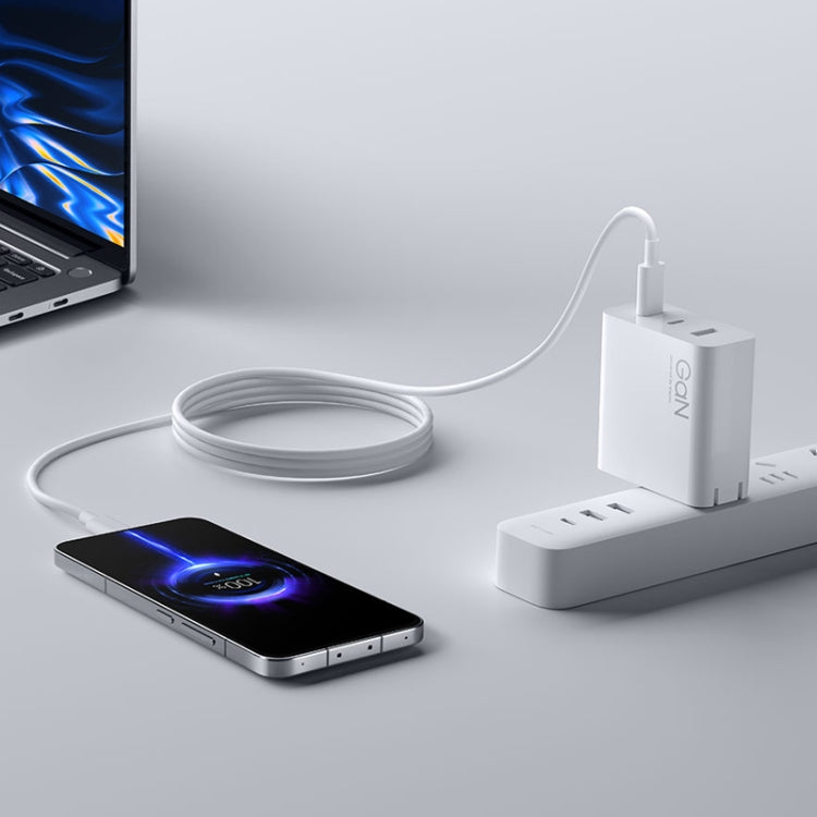 Original Xiaomi 140W 1 x USB + 2 x USB-C / Type-C Three Ports GaN Fast Charger Set, US Plug - USB Charger by Xiaomi | Online Shopping South Africa | PMC Jewellery | Buy Now Pay Later Mobicred