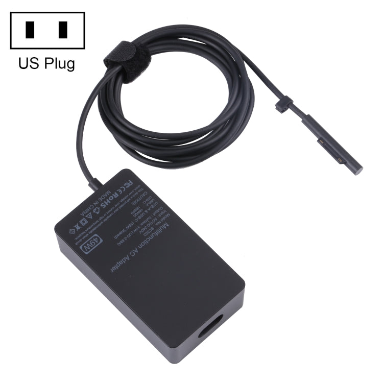 SC203 12V 2.58A 49W AC Power Charger Adapter For Microsoft Surface Pro 6/Pro 5/Pro 4（US Plug） - For Microsoft by PMC Jewellery | Online Shopping South Africa | PMC Jewellery | Buy Now Pay Later Mobicred